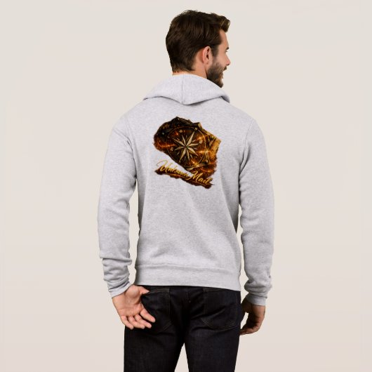 Kompas★ Hoodie (Achterkant volledig)