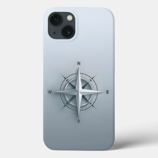 Kompas iPhone case (Achterkant)