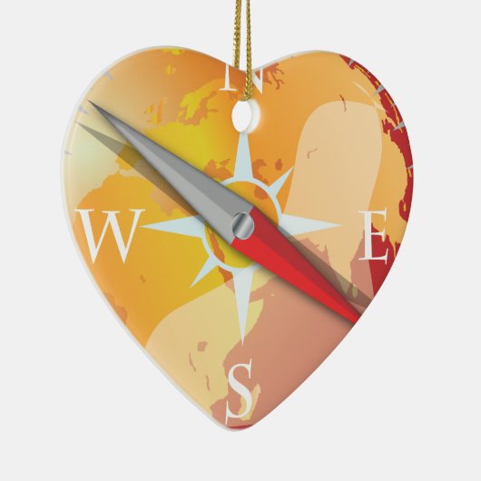 Kompas Keramisch Ornament (Rechts)