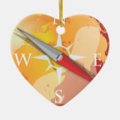 Kompas Keramisch Ornament (Voorkant)