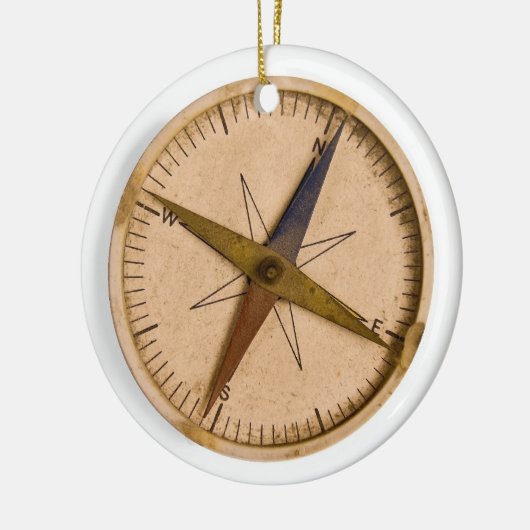 kompas keramisch ornament (Links)