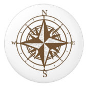  kompas keramische knop (Voorkant)