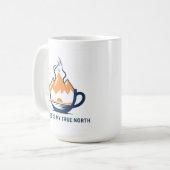 Kompas Koffie – Ware Noorden Mok (Voorkant links)