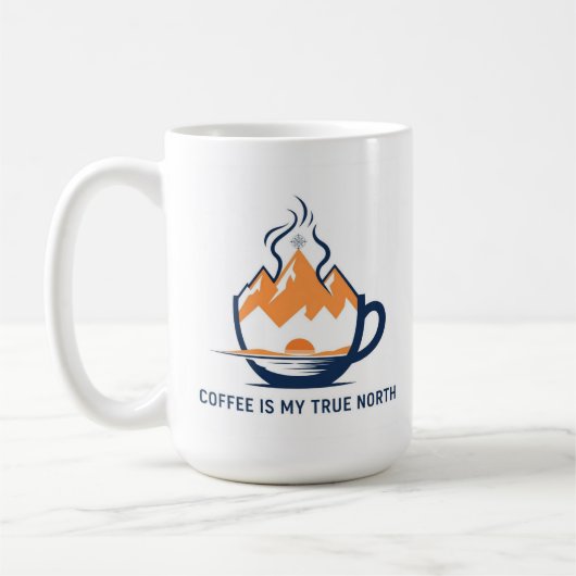 Kompas Koffie – Ware Noorden Mok (Links)