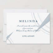 Kompas Nautisch Wil je mijn getuige zijn Kaart (Achterkant)