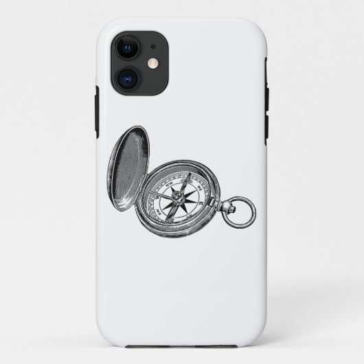 Kompas Navigatie Richting Case-Mate iPhone Case (Achterkant)