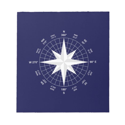 kompas notitieblok (Voorkant)