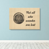 kompas op canvas (Insitu (Houten vloer))