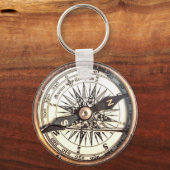 Kompas op water sleutelhanger (Voorkant)