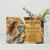 Kompas Reizen  Foto Pensioen Partij Kaart (Staand voorkant)