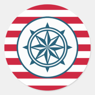 Kompas Ronde Sticker