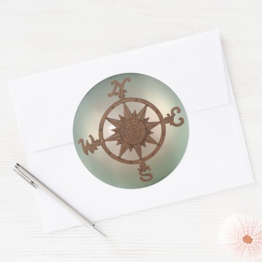 Kompas Roos 2 Sticker (Envelop)