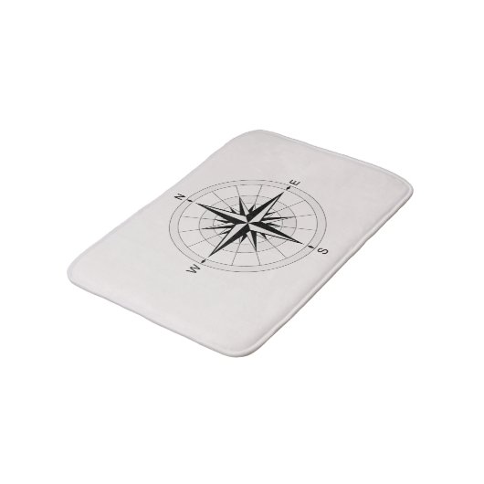  kompas Roos Badmat (Gekanteld)