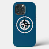  kompas Roos Case-Mate iPhone Case (Achterkant)