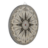  kompas Roos Dartbord (Voorkant Links)