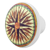 Kompas Roos Keramische Deurtrekkracht Keramische Knop (Rechts)