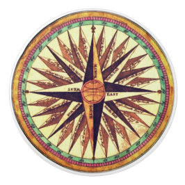 Kompas Roos Keramische Deurtrekkracht Knop