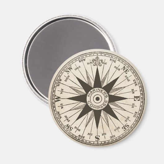 kompas Roos magneet (Voorkant / Achterkant)