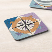 Kompas Roos MCM Onderzetter Set (Linkerzijde)