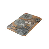 Kompas Roos  nautische octopus Badmat (Gekanteld)