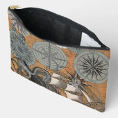 Kompas Roos nautische octopus Etui (Open)
