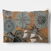 Kompas Roos nautische octopus Etui (Achterkant)
