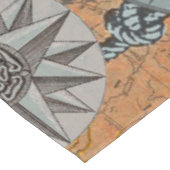 Kompas Roos  nautische octopus Tafelkleed (Gekanteld)