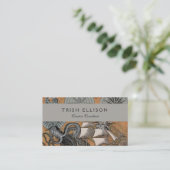 Kompas Roos  nautische octopus Visitekaartje (Staand voorkant)