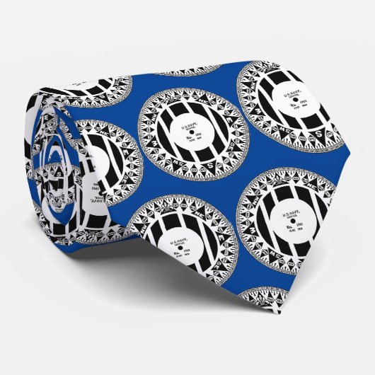 Kompas Roos Stropdas (Opgerold)