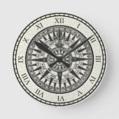 kompas Roos Sun Ronde Klok (Voorkant)