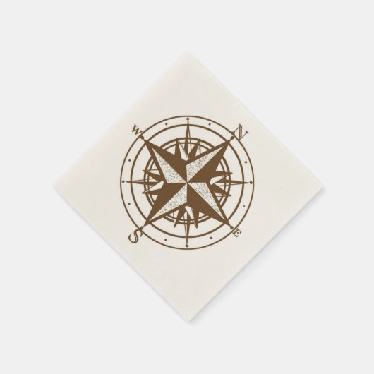  kompas servetten (Hoek)