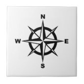 Kompas Tegeltje (Voorkant)