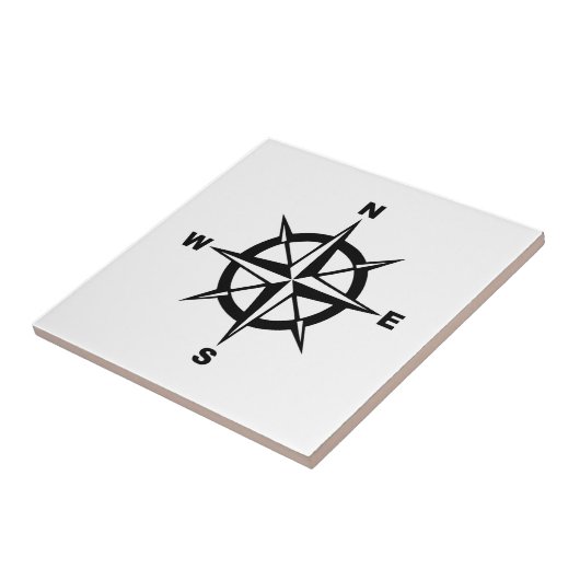 Kompas Tegeltje (Zijkant)