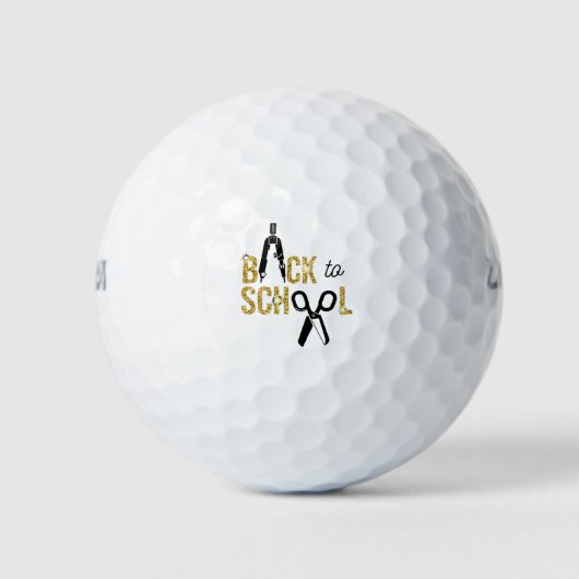 kompas terug naar school golfballen (Voorkant)