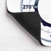 kompas voor nautische schepen muismat (Hoek)