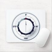 kompas voor nautische schepen muismat (Met muis)