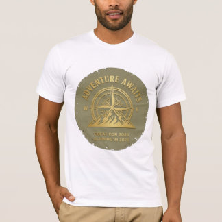 Kompasberg Outdoor T-shirt Geweldig voor 2025 Glow