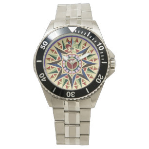 Kompasroos Horloge