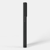 Kompassterembleem monogram zwart en wit iPhone hoesje (Rechterkant)
