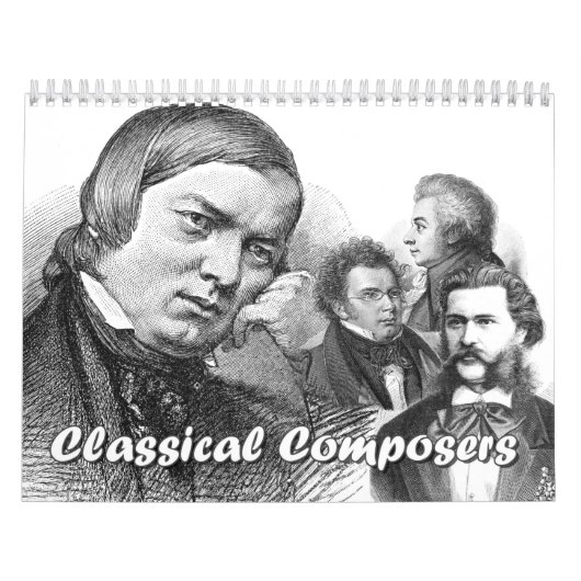 Komponisten-Kalender, 12 Composers-12 Combinations Kalender (Hoes)