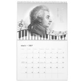 Komponisten Kalender - Composers Calendar (Mar 2027)