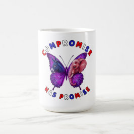 Kompromis heeft potentie koffiemok