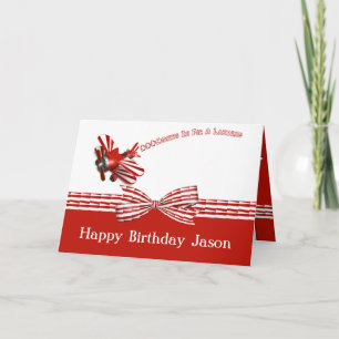 Komst binnen voor het Landen de Verjaardag van het Kaart