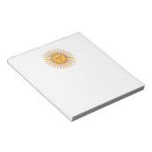 Komt de Zon Icon Decor Notitieblok (Schuin)