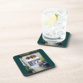 Komt deze draak met trainingswielen? drankjes onderzetter (Rechterzijde)