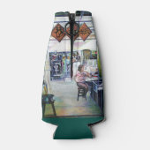 Komt deze draak met trainingswielen? flesjeskoeler (Achterkant)