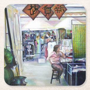 Komt deze draak met trainingswielen? kartonnen onderzetters