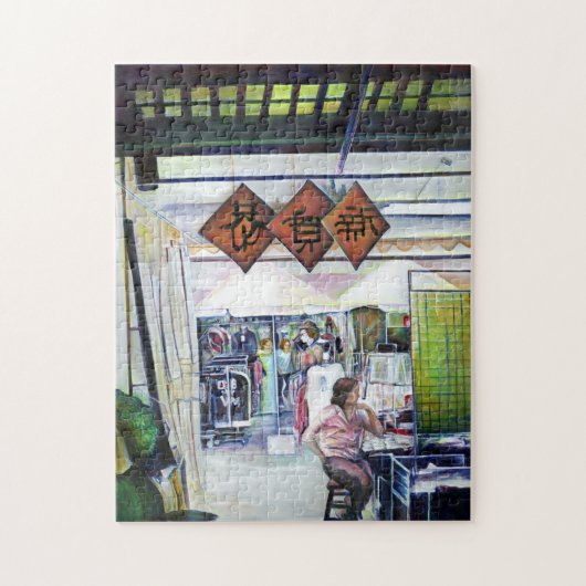 Komt deze draak met trainingswielen? legpuzzel (Verticaal)