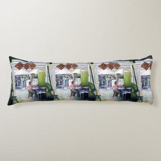 Komt deze draak met trainingswielen? lichaamskussen (Voorkant)