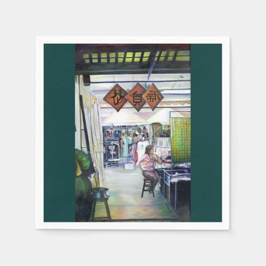 Komt deze draak met trainingswielen? servetten (Voorkant)